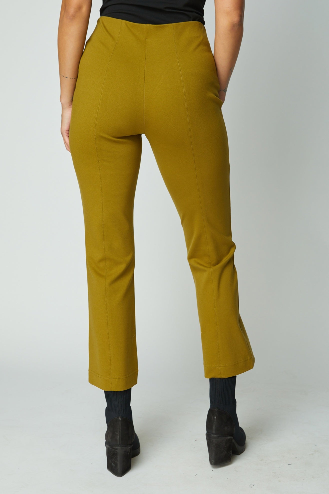OLIVIA BY HABITAT KICKFLARE PANT - GREEN