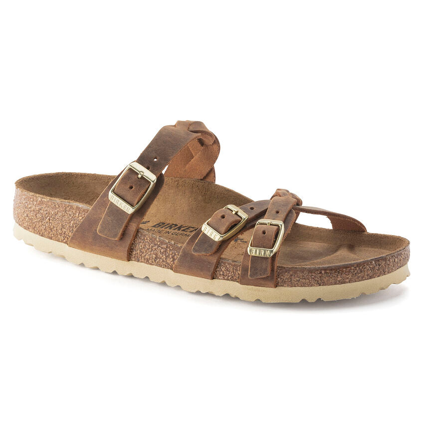 BIRKENSTOCK FRANCA BRAIDED - COGNAC - R1024052