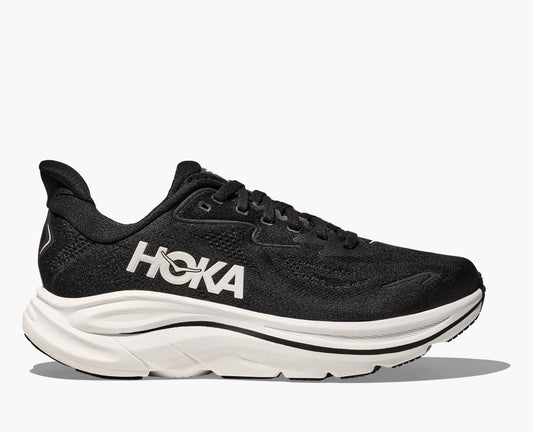 HOKA ONE ONE CLIFTON 10 - BLACK & WHITE