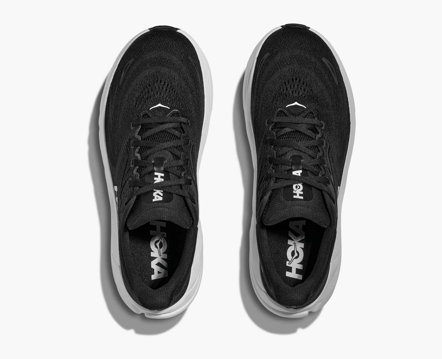 HOKA ONE ONE ARAHI 8 - BLACK & WHITE