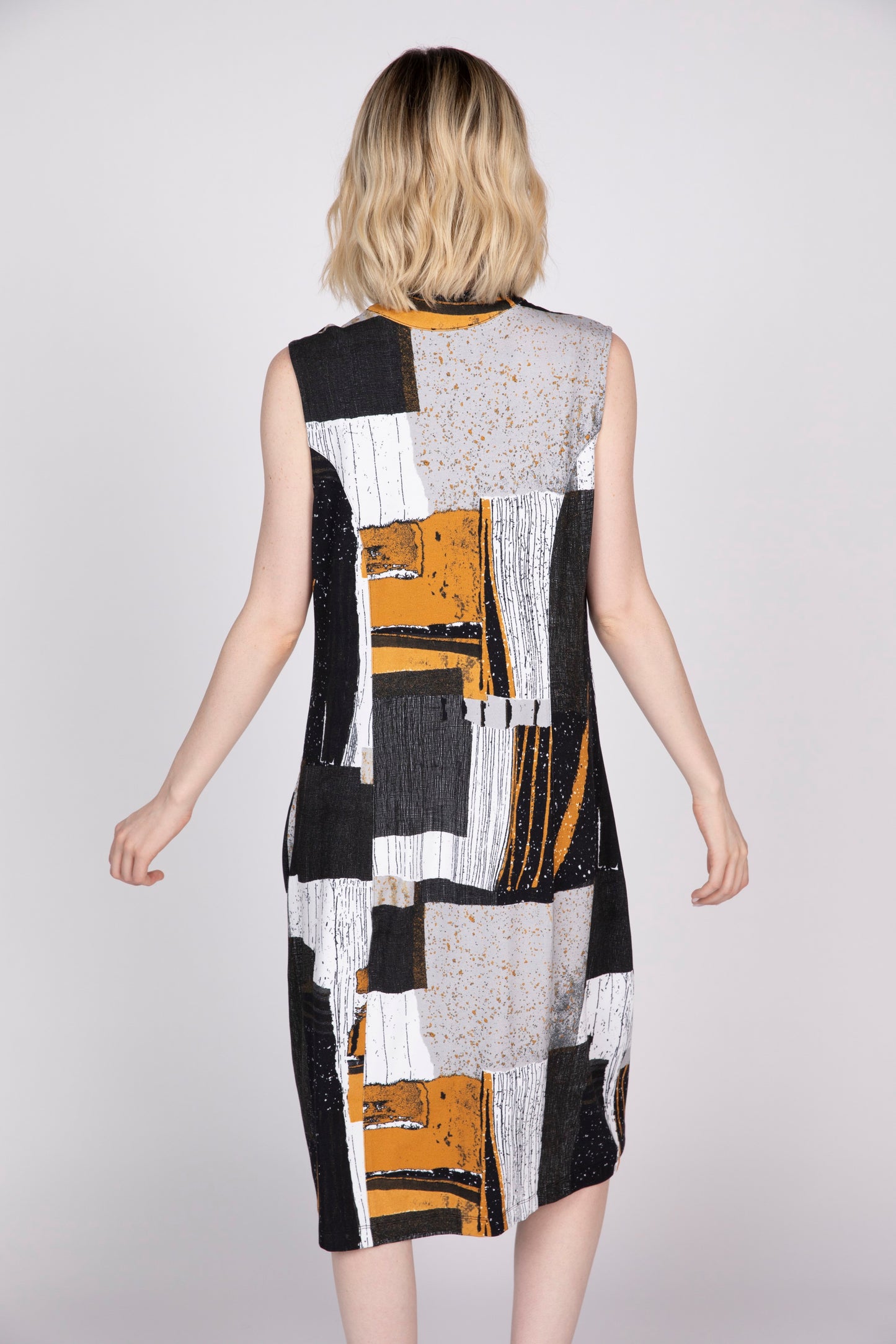 OLIVIA BY HABITAT SLEEVELESS DRESS - MULTI