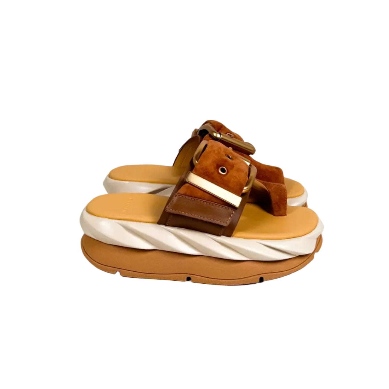 4CCCCEES MELLOW GLOW SUEDE - LIGHT BROWN