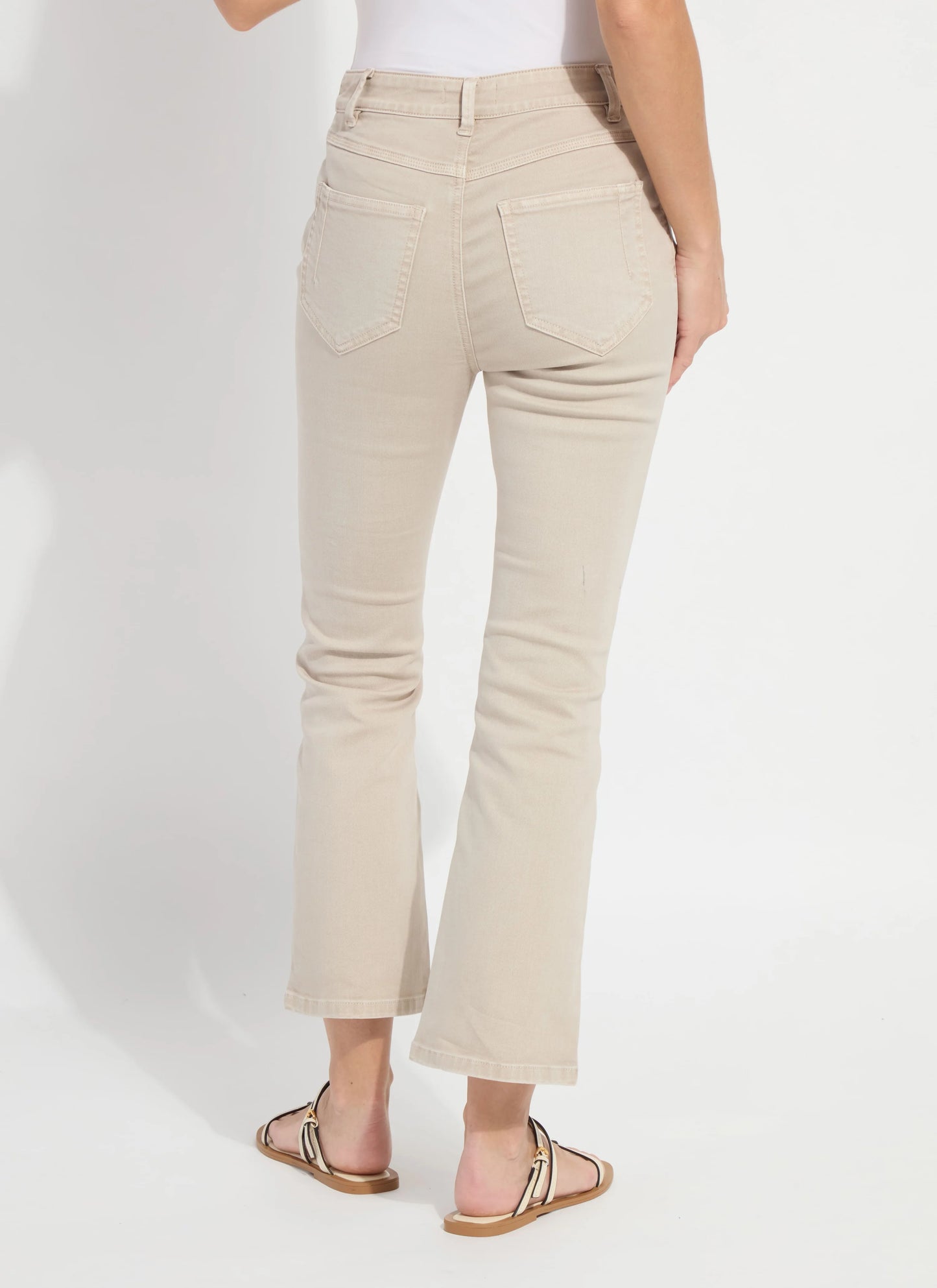LYSSE ANKLE ESTELLE DENIM - KHAKI