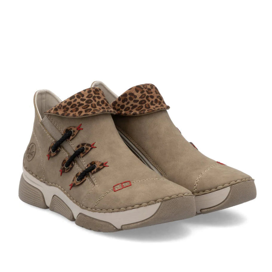RIEKER ANGLELA 4598364 - TAN MULTI