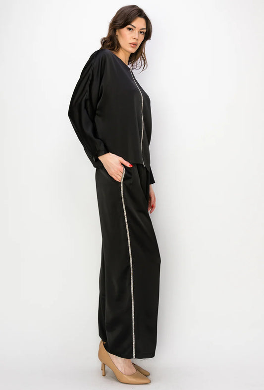JOH WYNNE PANT - BLACK