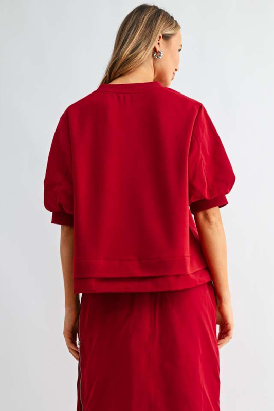JOH KELLAN TOP - RED