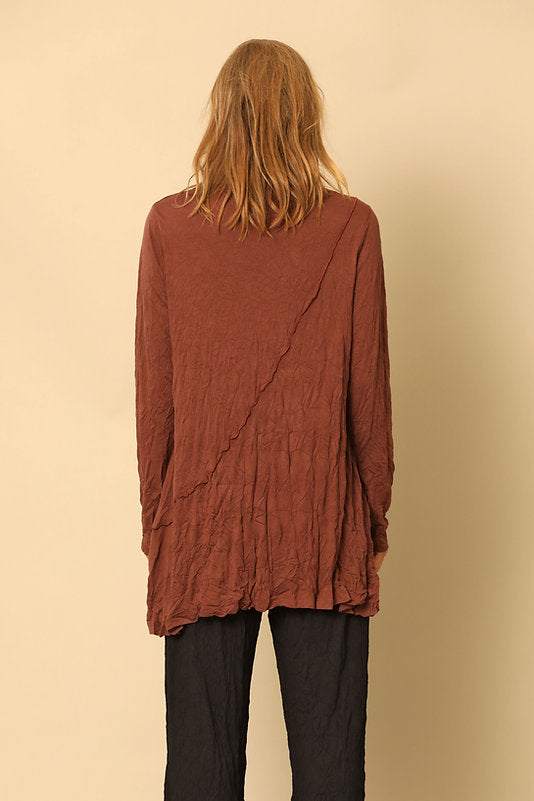 CHALET CHARLEE TUNIC - BRICK RED - C83722BRK