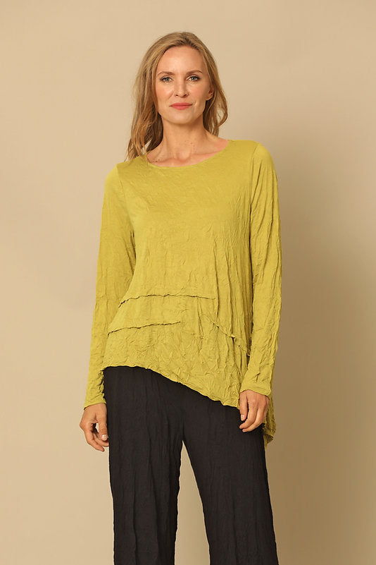 CHALET ALESSIA TOP - CHARTREUSE GREEN - C82668MAI