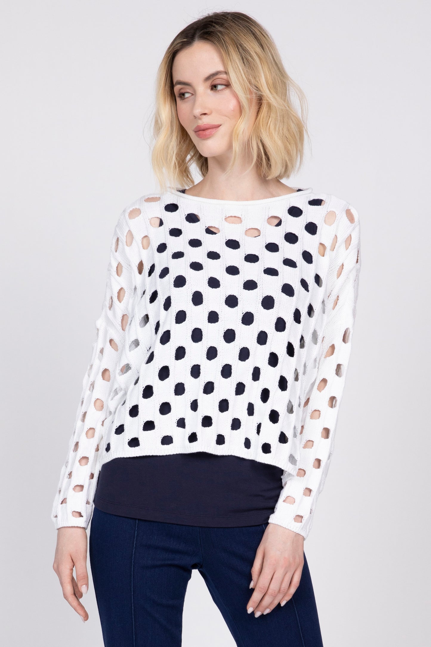 OLIVIA BY HABITAT CHIC TOPPER - WHITE