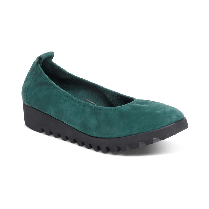 AETREX BRIANNA - TEAL SUEDE - BW105TEAL