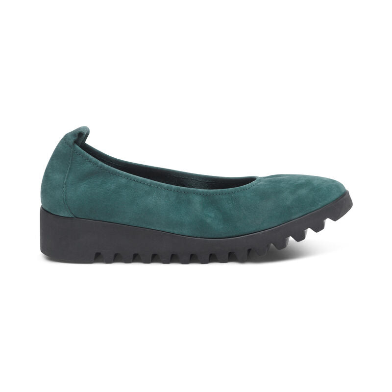 AETREX BRIANNA - TEAL SUEDE - BW105TEAL
