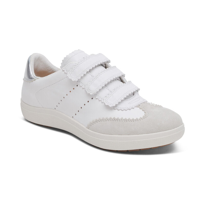 AETREX MORGAN SNEAKER - WHITE