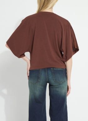 LYSSE MIX MEDIA DOLMAN - BROWN