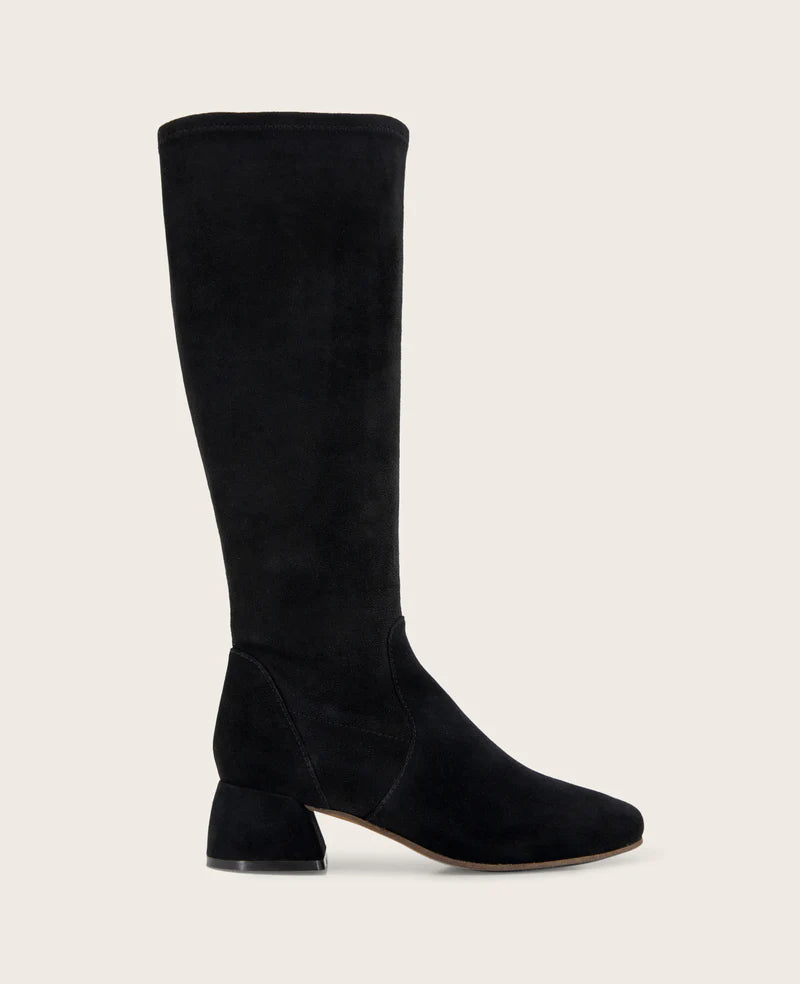 GENTLE SOULS EMILY TALL STRETCH BOOT - BLACK