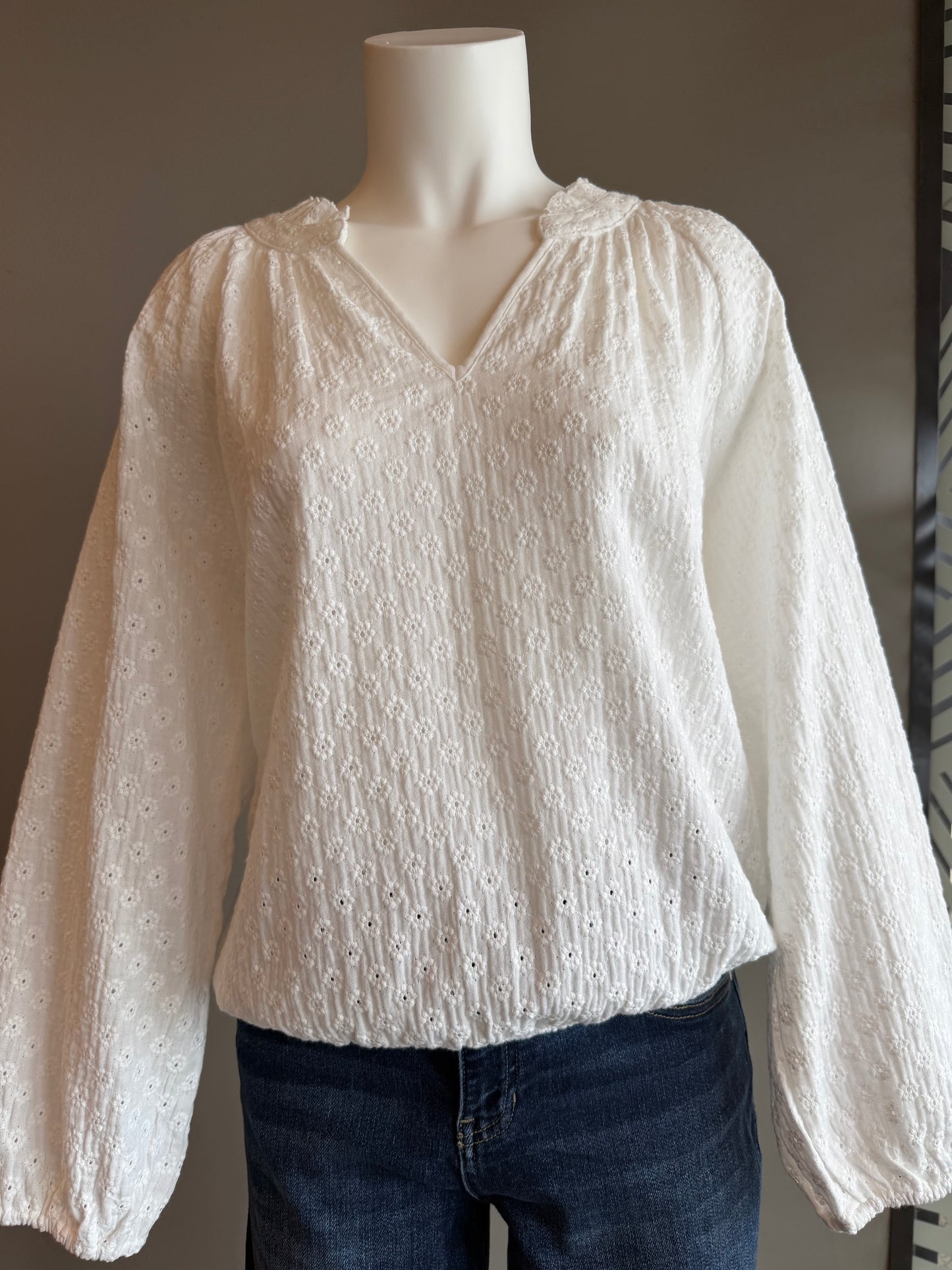 DYLAN MARNIE TOP - WHITE
