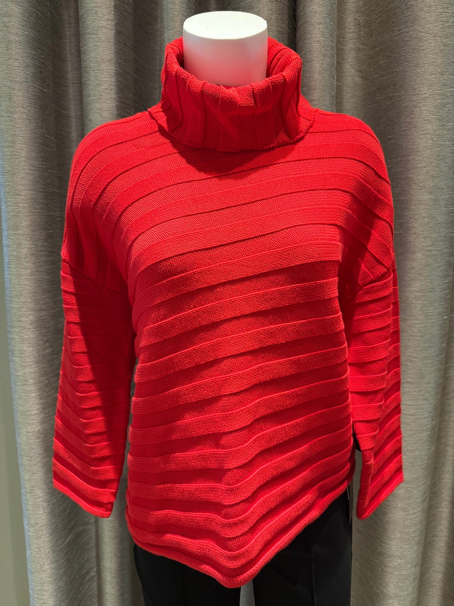 OLIVIA BY HABITAT STATEMENT RIBBED DIAGONAL STRIPE - ROMA