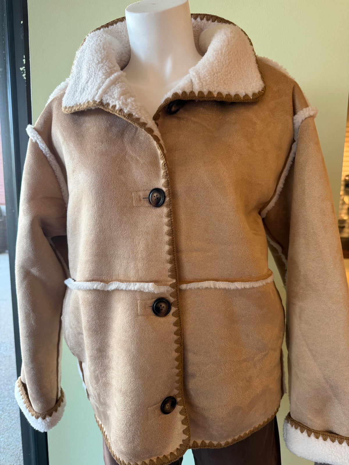 DYLAN ALEX JACKET - TEDDY