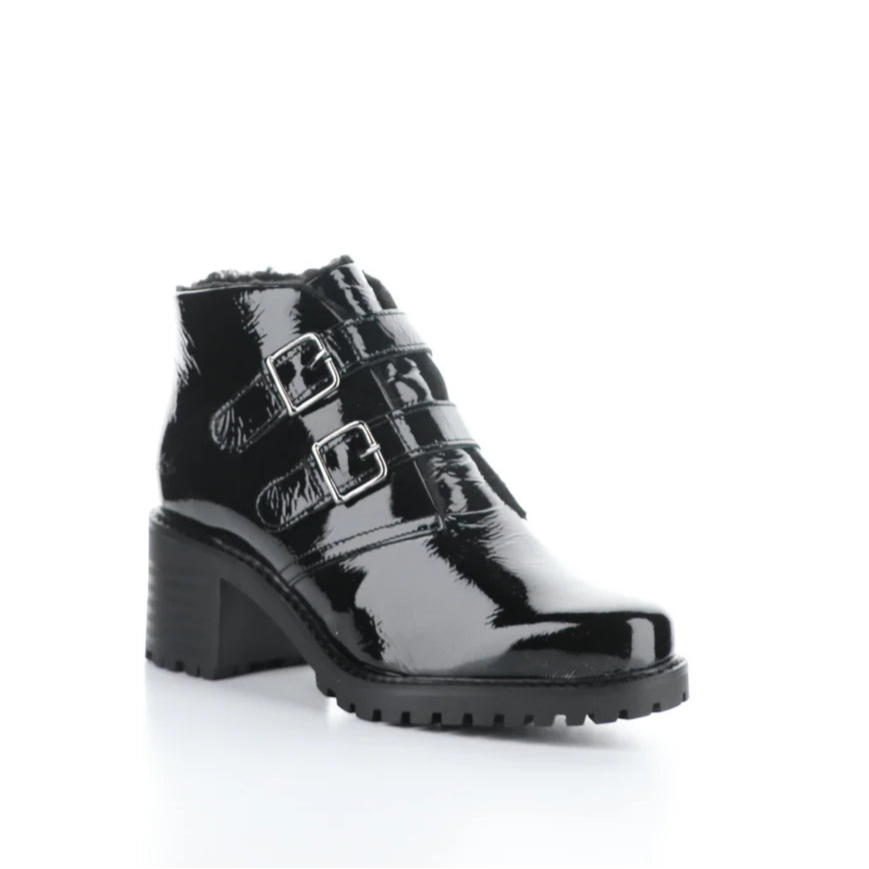 BOS & CO ISSEY - WATERPROOF - PATENT BLACK
