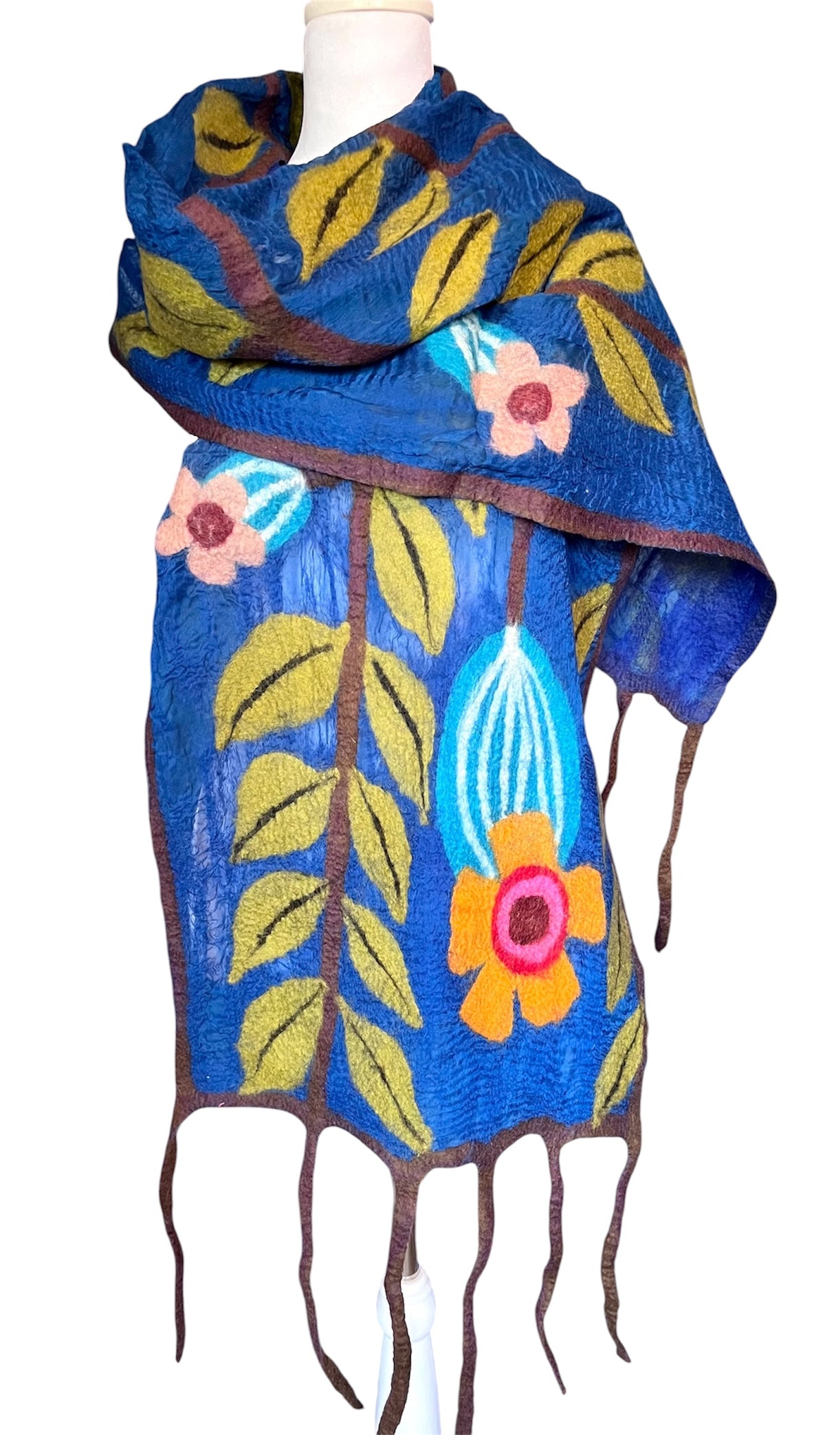 POMEGRANATE MOON SCARF - IN BLOOM