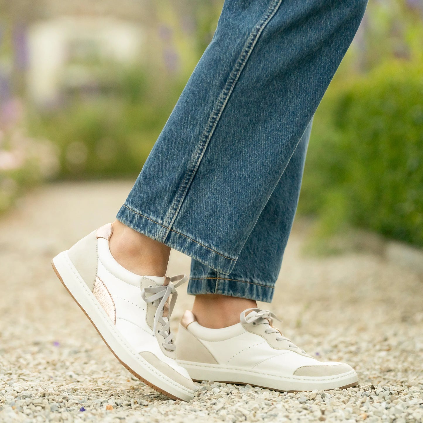 DANSKO JOSEY - WHITE & ROSE GOLD