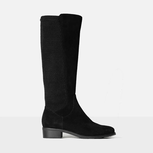 VALDINI NADINE - WATERPROOF - BLACK SUEDE