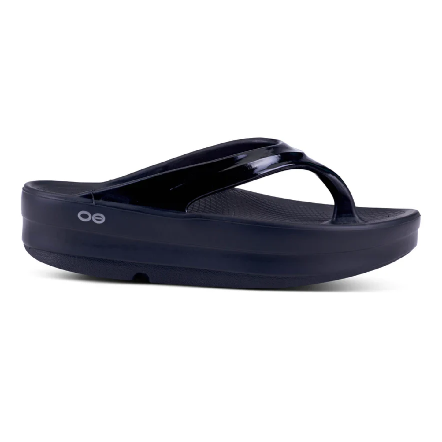 OOFOS OOMEGA THONG - BLACK - 1410BLK