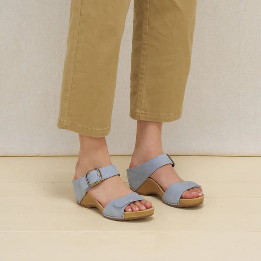 DANSKO TANYA - NUBUCK SKY BLUE
