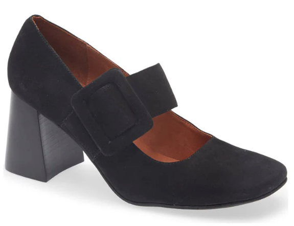 CHOCOLAT BLU HALLE - BLACK SUEDE