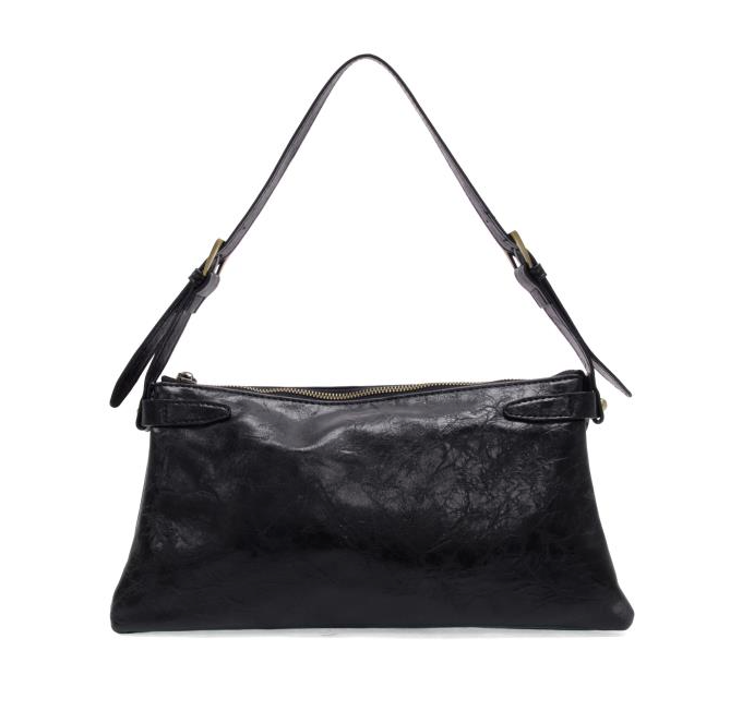 JOY SUSAN EVE TRAPEZE BAG - BLACK
