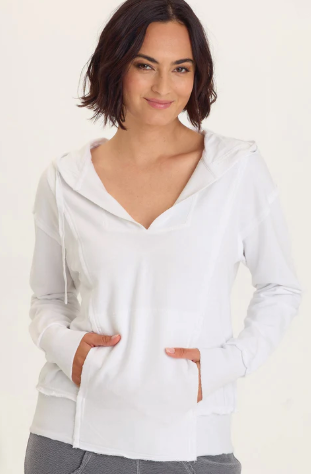 WEARABLES ROSALYN HOODIE - WHITE