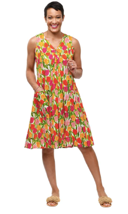 SALE TULIP POPPIE DRESS - TULIPS