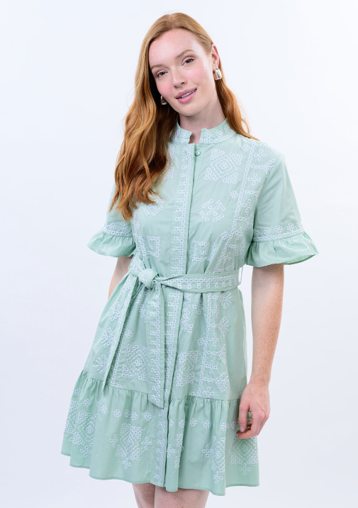 uncle frank dress SALE CROSS STITCHED Dress Length Guide: Everything pink flowers on plum Finish:Unfinished Timeless Fashion