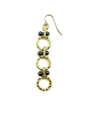 LJ SONDER ORION EARRINGS - GOLD