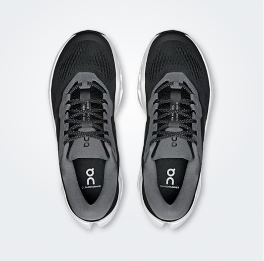 ON RUNNING CLOUDRUNNER 3 - BLACK AND IVORY