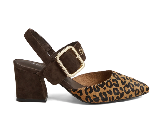 DJANGO AND JULIET MAGALY - LEOPARD AND BROWN SUEDE