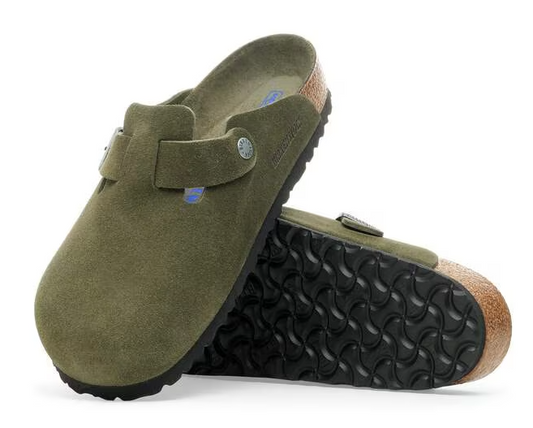 BIRKENSTOCK BOSTON SOFT NARROW - THYME