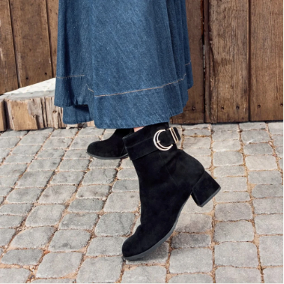 NAOT VERSE - BLACK SUEDE