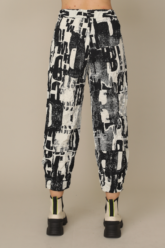 CHALET WILKA PANT - BLACK MULTI