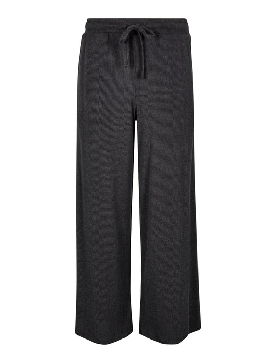 APRICOT SOFT TOUCH ELASTIC BOTTOMS - CHARCOAL