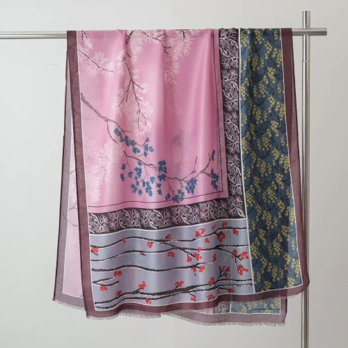 PRETTY PERSUASIONS SCARF - PINK MULTI