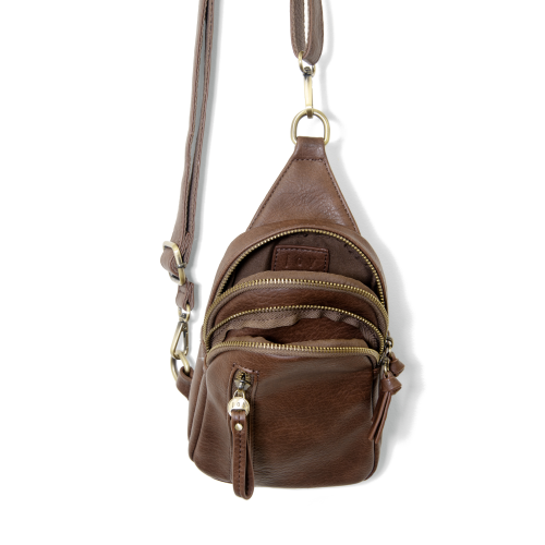 JOY ACCESSORIES SKYLAR SLING BAG - MOCHA