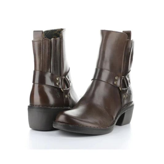 FLY LONDON MEBI - DARK BROWN - MEBIDBRN