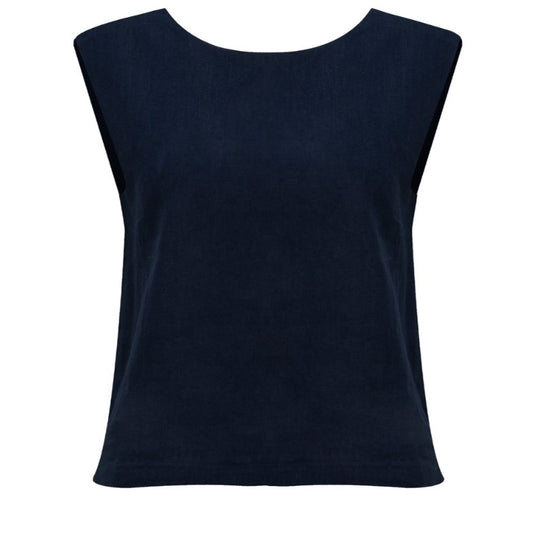 *SALE* FOIL ITS ONLY NATURAL TOP - MIDNIGHT BLUE