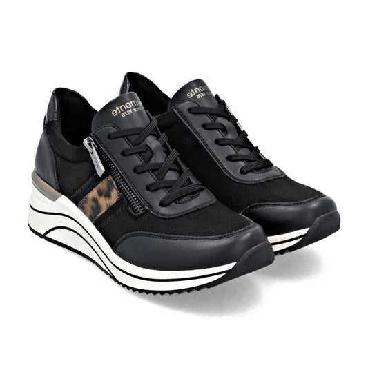 RIEKER DAMEN - D0T0904 - BLACK