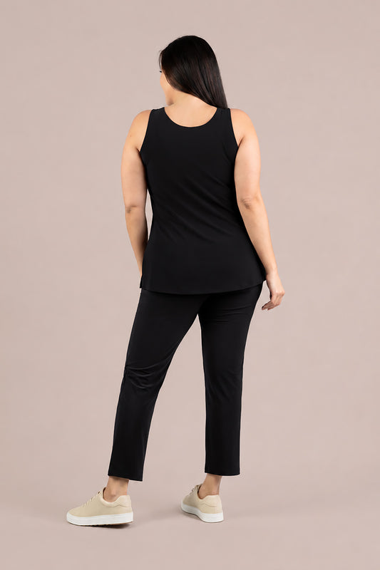 SYMPLI MONROE PANT - BLACK