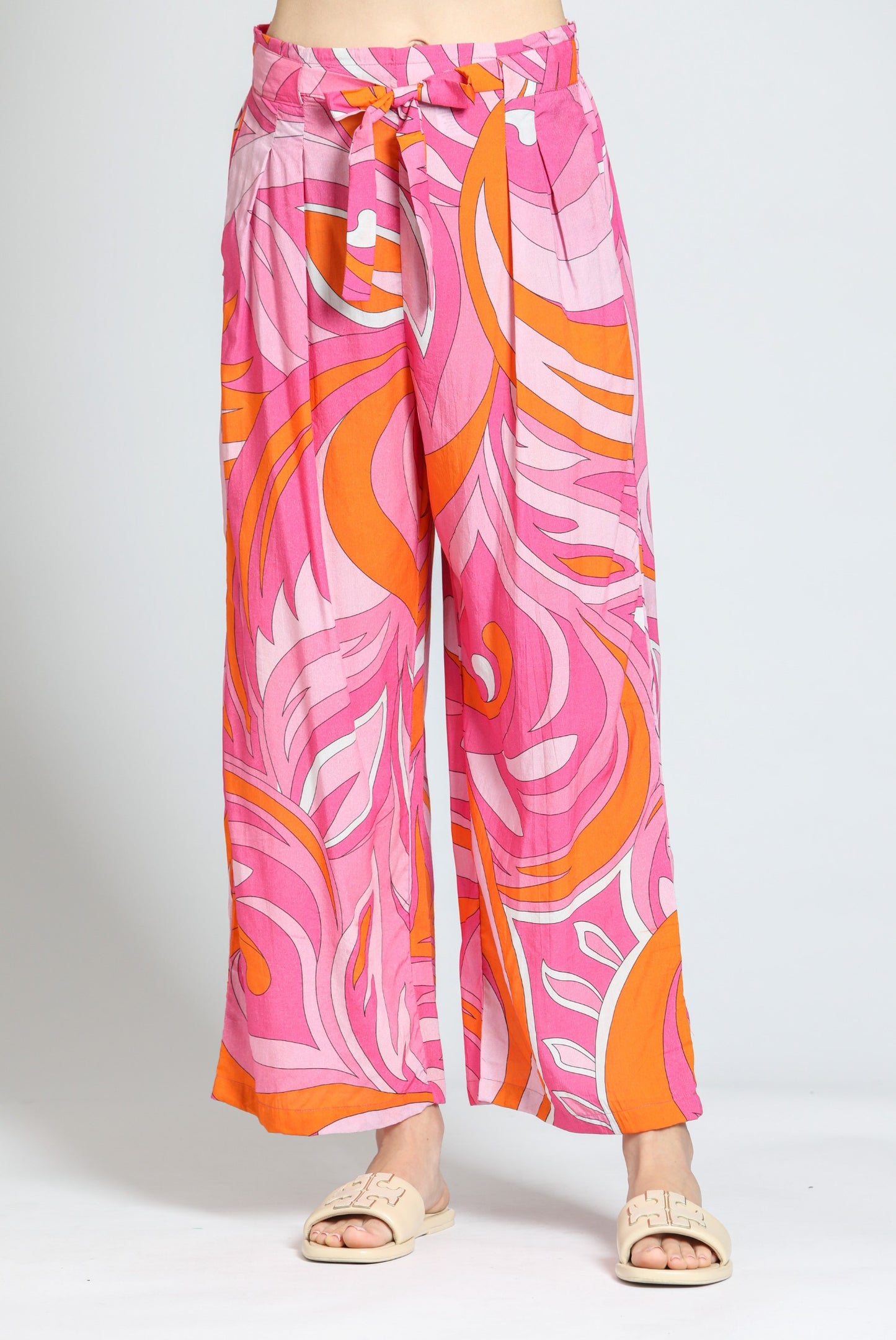 AP NY CROP WIDE LEG PANT - MULTI