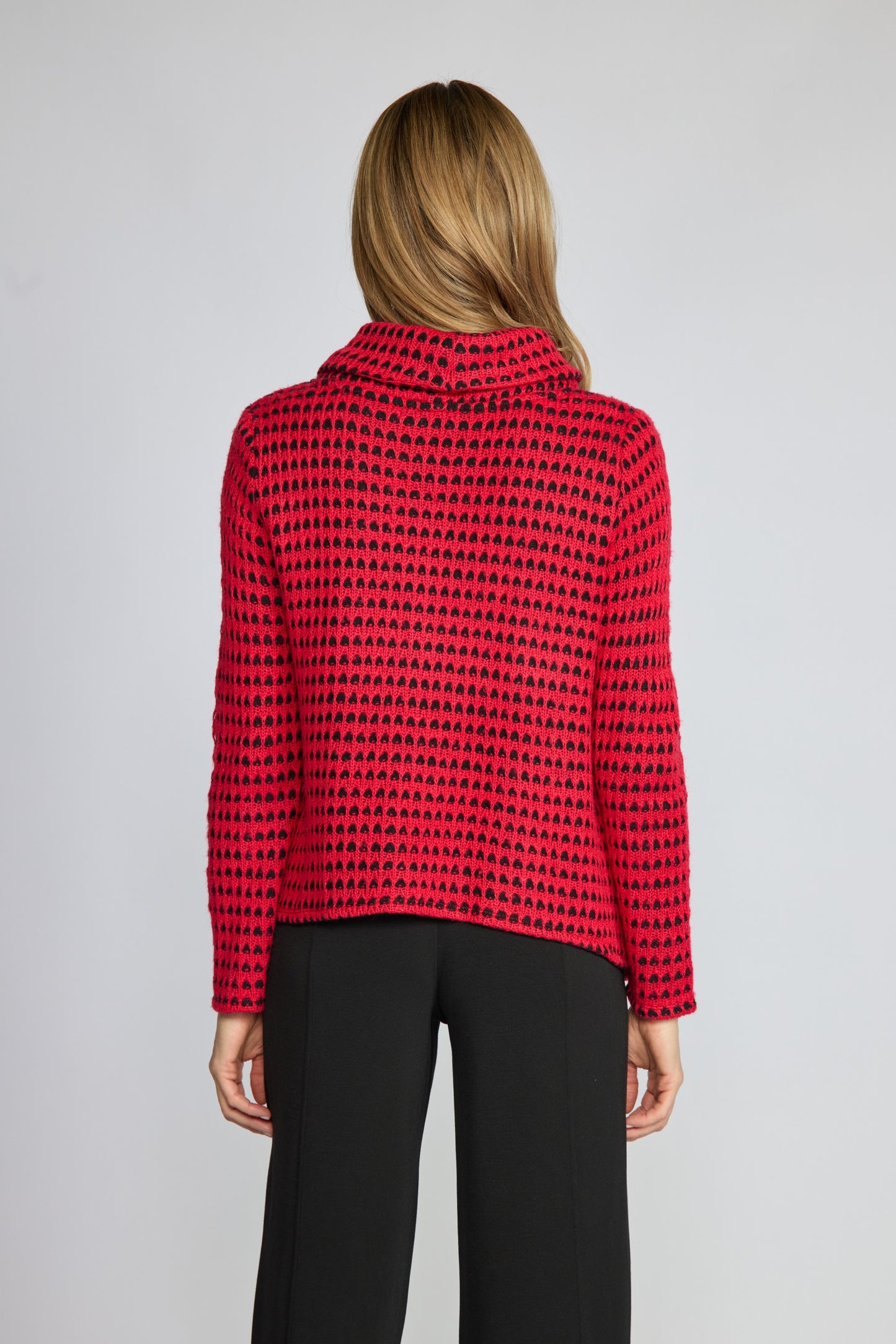 OLIVIA BY HABITAT SPOT ON COWL NECK - ROMA
