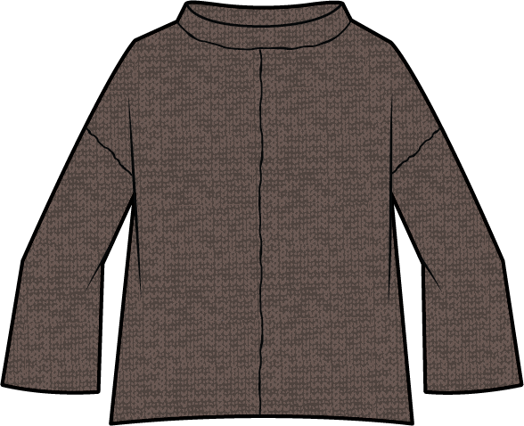 OLIVIA BY HABITAT FIRESIDE PULLOVER - COFFEE