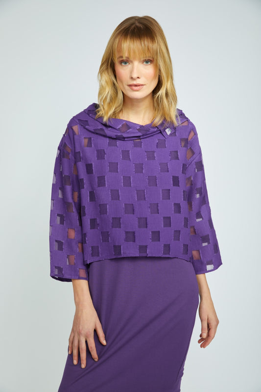 OLIVIA BY HABITAT BOX TOPPER - VIOLET
