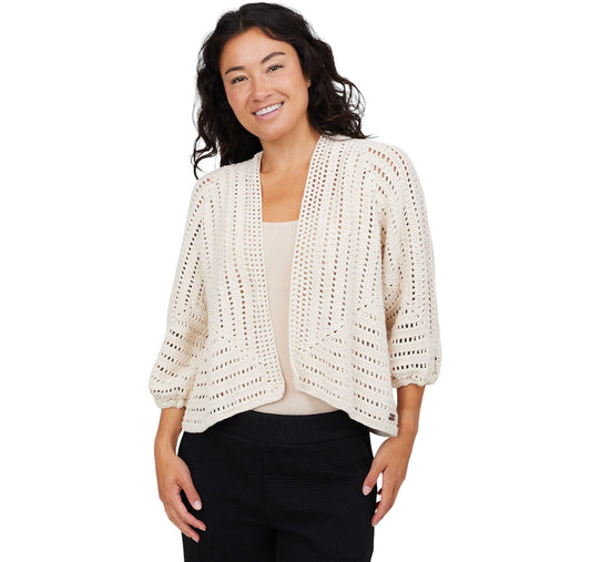 SHANNON PASSERO CAMBRIA CARDIGAN - CREAM